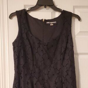 Black Karl Lagerfeld Sleeveless Dress